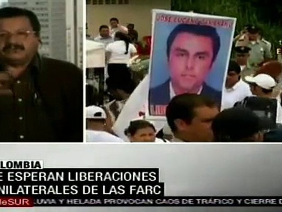 Avanza proceso para liberación unilateral de cinco rehenes de las FARC