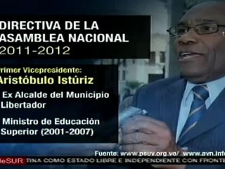 Nuevas autoridades del Parlamento Venezolano