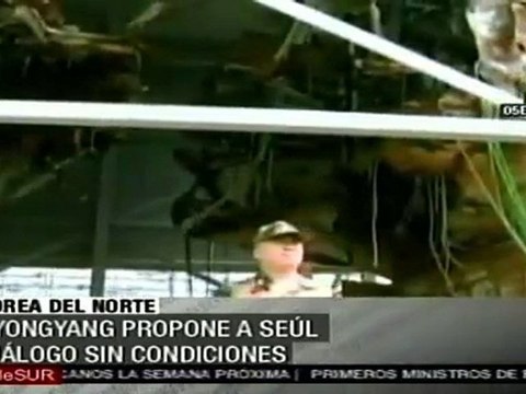 Corea del Norte propone diálogo sin condiciones a Surcorea