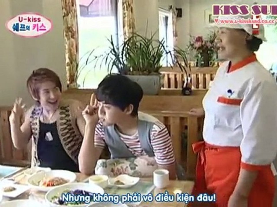 [Vietsub]100731 U-Kiss Chef's Kiss Ep10 P3