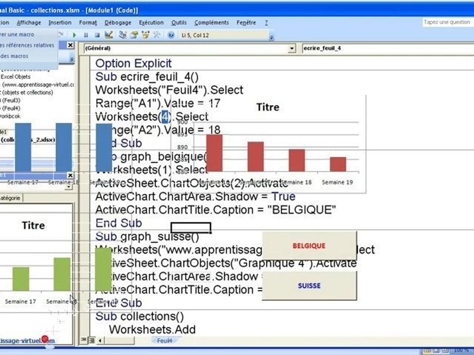 Les collections d'objets