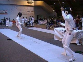 TV2010 Demi-Finale Epée Non Voyants (Brendle / Bouland)