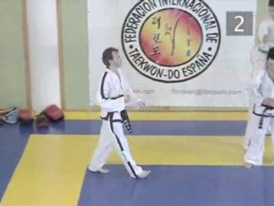 TaeKwon-Do:  Break A Board With The Jumping Front Kick