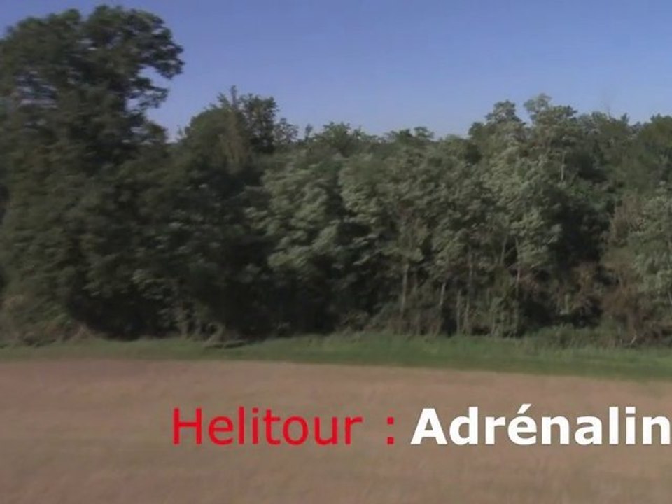Helitour - Hélicoptère Robinson R44 en action !
