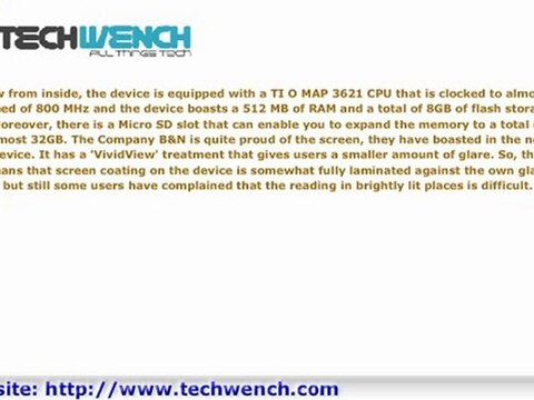 Barnes & Noble Nook E-Book Reader A Detailed Review