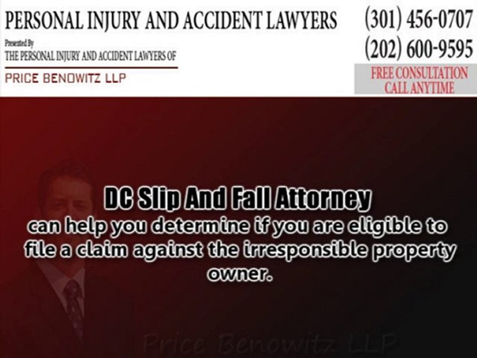 DC Slip And Fall Attorney