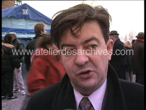 Décès de François Mitterrand : Hommage de Mélenchon