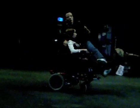 De jeunes handicapés de l'ADAPT sur les planches