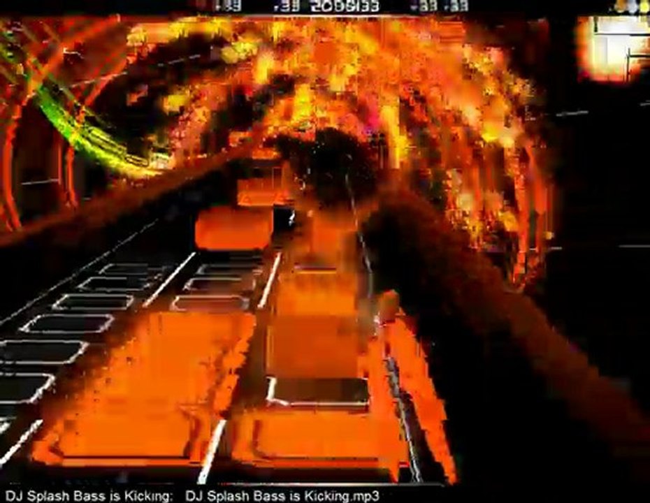 Audiosurf- dj splash bass is kicking
