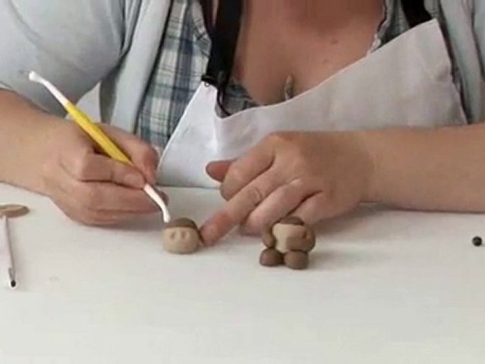 How To Make A Fondant Monkey