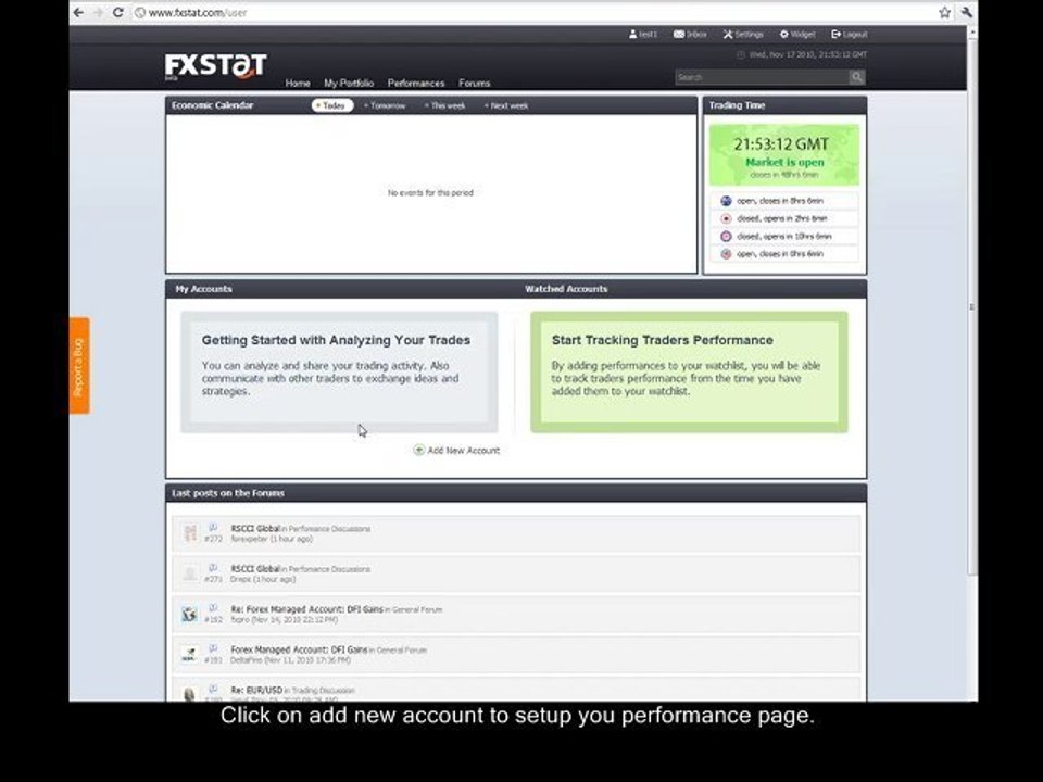 setup real time bridge on fxstat