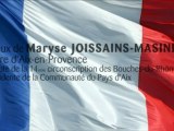 Voeux de Mme Maryse JOISSAINS-MASINI, maire d'Aix-en-Pce