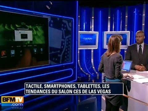 Smartphones, tablettes et tactile en vedette à Las Vegas