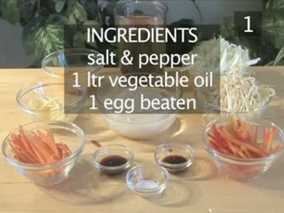 How To Make Crispy Vegetable Spring Rolls