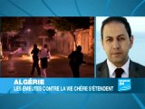 Algérie : Les émeutes contre le coût de la vie se propagent