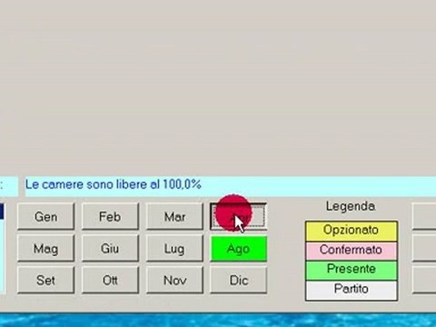 Planning o Tabellone Presenze Arrivi Partenze