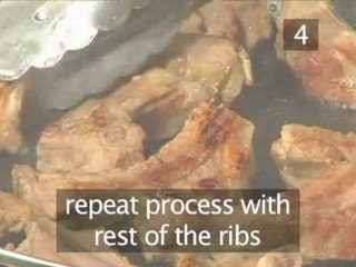 How To Make Sticky Pork Spare Ribs