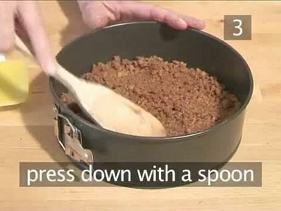 How To Make Raspberry And Ginger Cheesecake