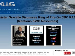 Minister Gravelle Discusses Ring of Fire