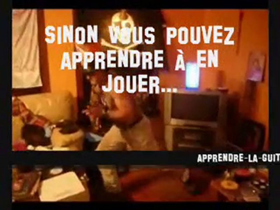 APPRENDRE LA GUITARE RAPIDEMENT - COURS DE GUITARE