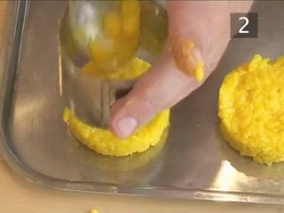 How To Make Crispy Risotto Cake And Seafood Ragout