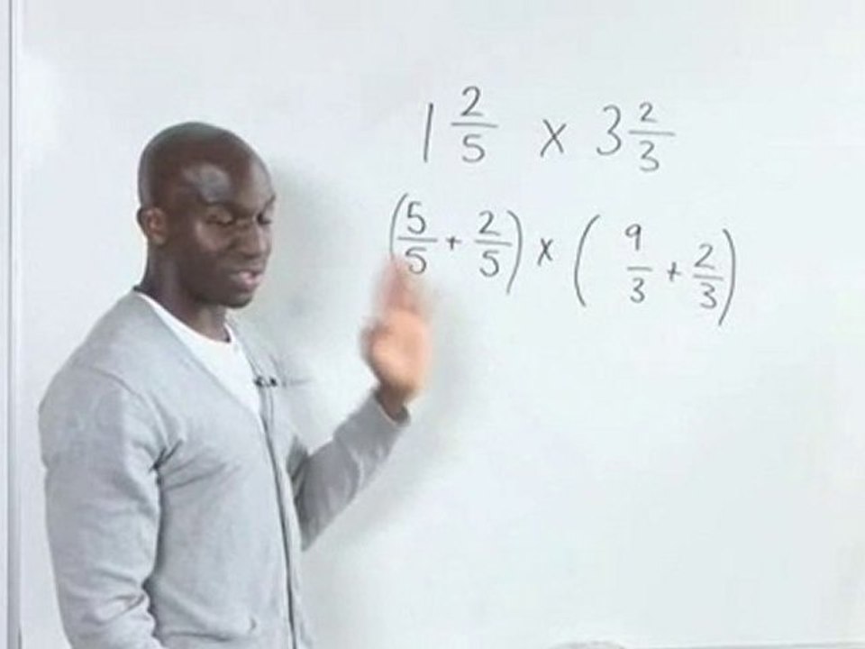 How To Multiply Mixed Fractions