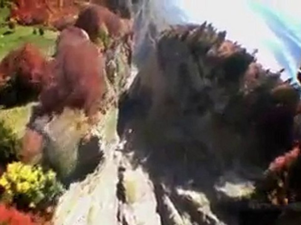 Wingsuit base jump
