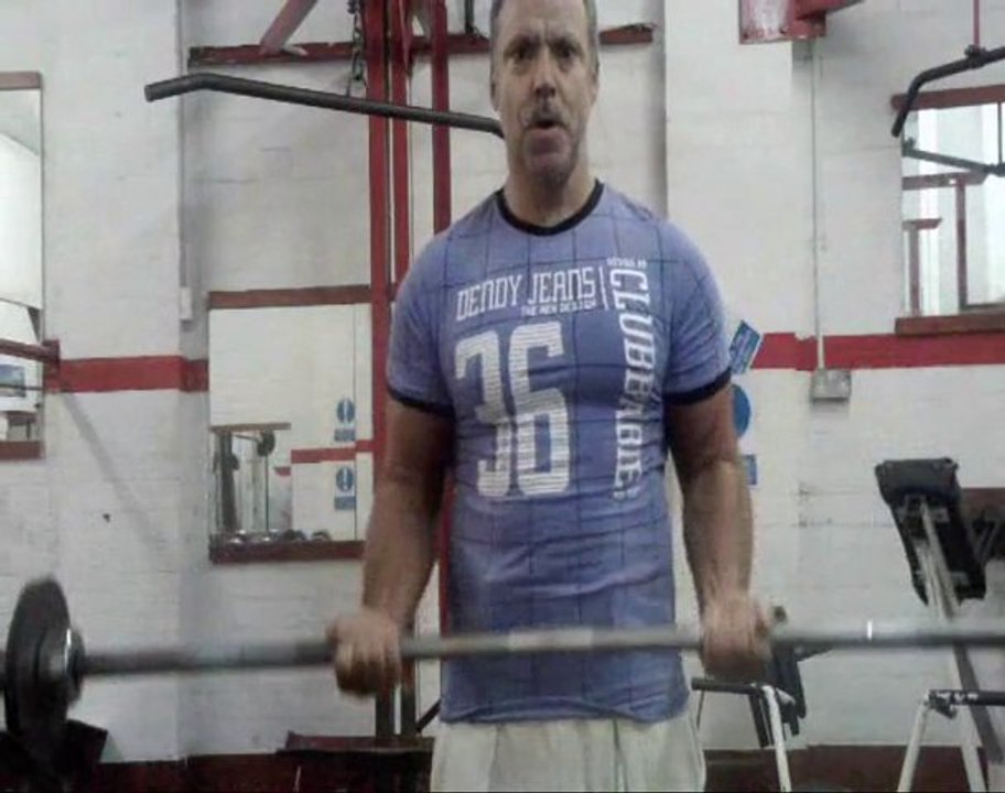 Biceps Workout: Bicep barbell curl 21's