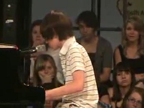 Greyson Chance Singing Paparazzi - Best Youtube Video 2010