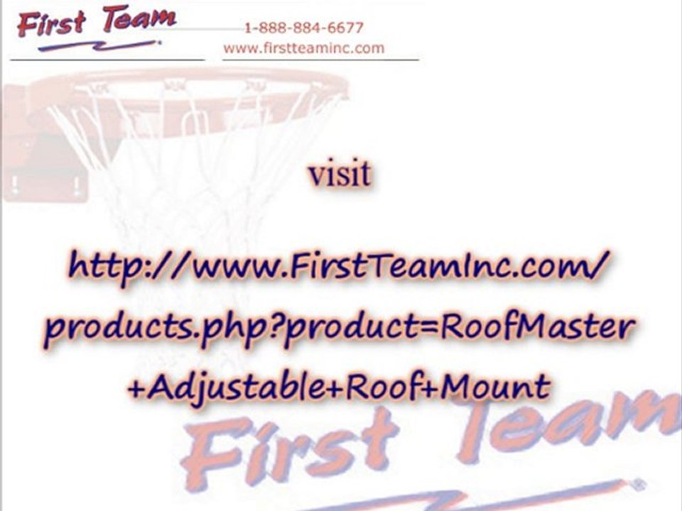 Quality Roof Mount Basketball Goal