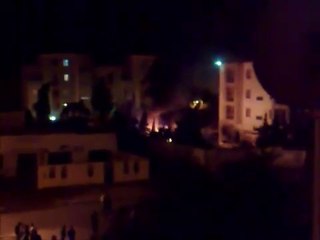 LES EMEUTES EN ALGERIE_- à Boumerdès