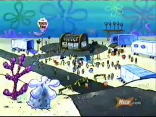 Spongebob Squarepants Performs The Addams Family Theme Song