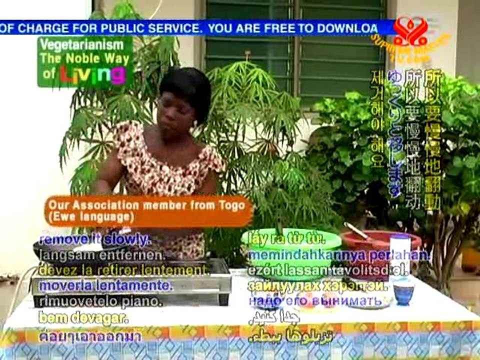 Kpedji Gawu: Togolese Vegan Bean Pancake (In Ewe)