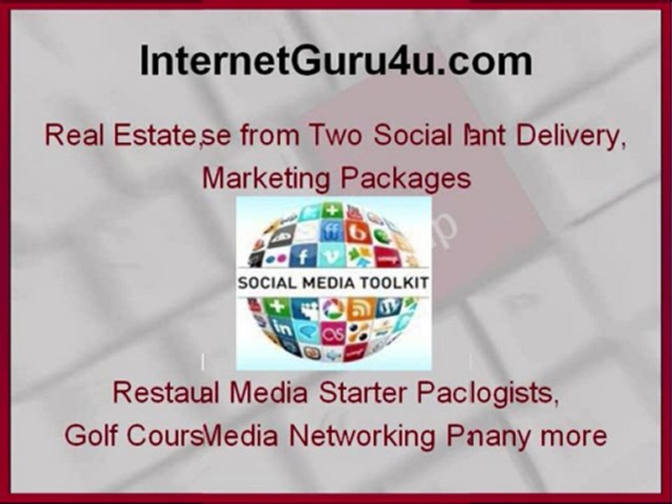 InternetGuru4u.com Business Social Media Packages