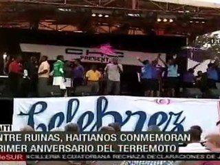 Más de un millón de haitianos siguen sin casa un año después del terremoto
