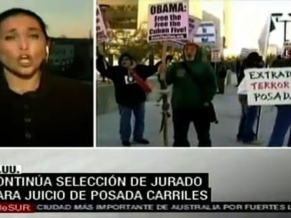 Conformado jurado para juicio contra terrorista Posada Carriles