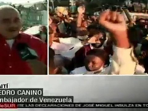 La ayuda humanitaria del ALBA después del terremoto en Haití