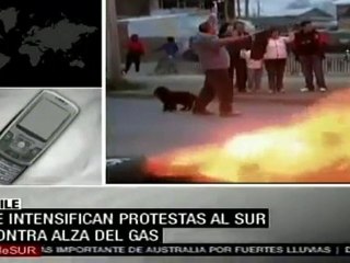 Gobierno chileno flexibiliza posición en precio del gas, a raíz de las protestas
