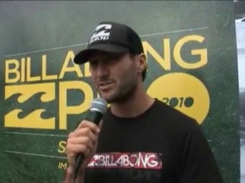 Joel Parkinson Interview - Billabong Pro Santa Catarina 2010