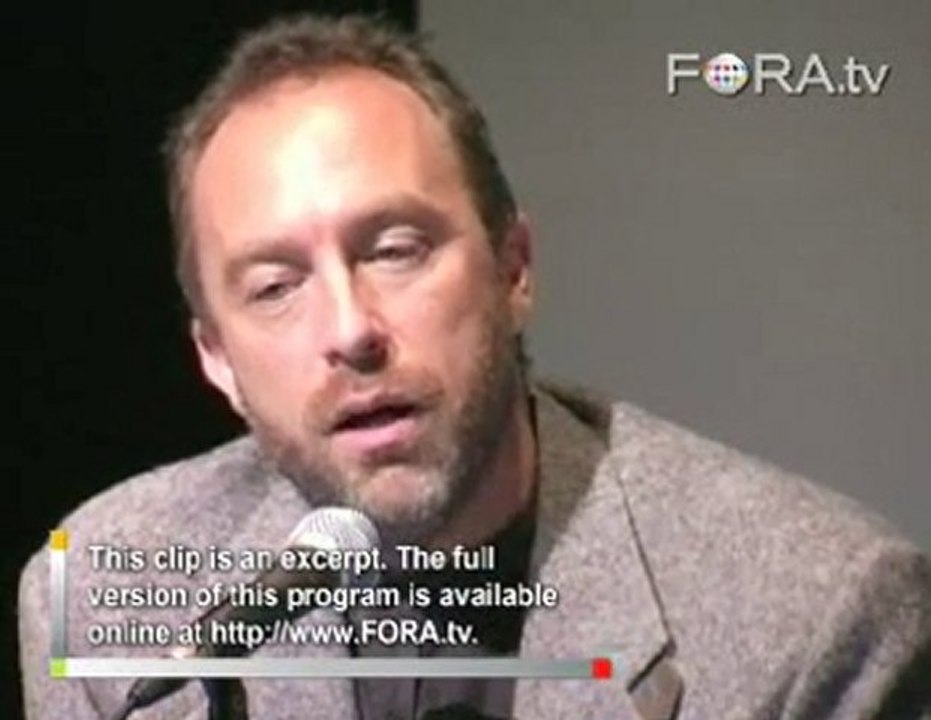 Jimmy Wales Discusses Relevance on Wikipedia