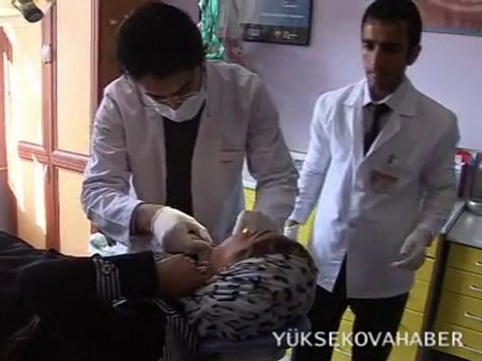 şemdinli'de diş dokturu