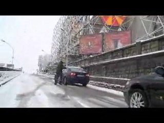 mon quartier sous la neige