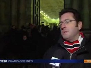 REIMS : Par dessus la tête de Caillot et Létang