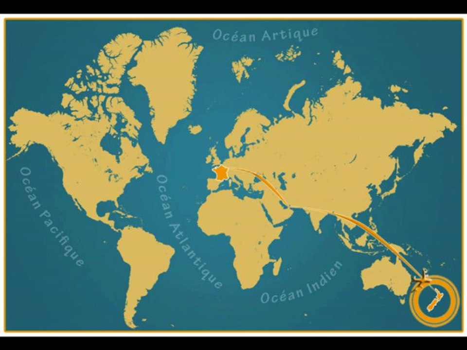 Logos/photos animés pour diapo sur la Nouvelle Zélande 2010