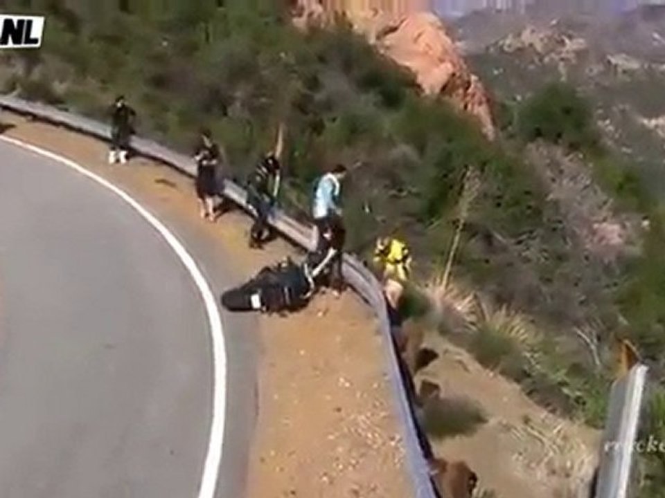 Crash moto : La barriere de sécurité ne passe pas loin