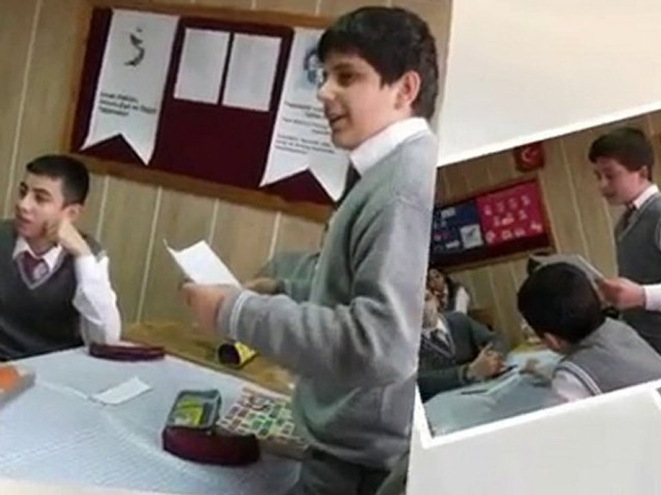 Bafra Ticaret Sanayi Odası İlköğretim Okulu-Vat. ve Dem. Eğt. Proje sunumu