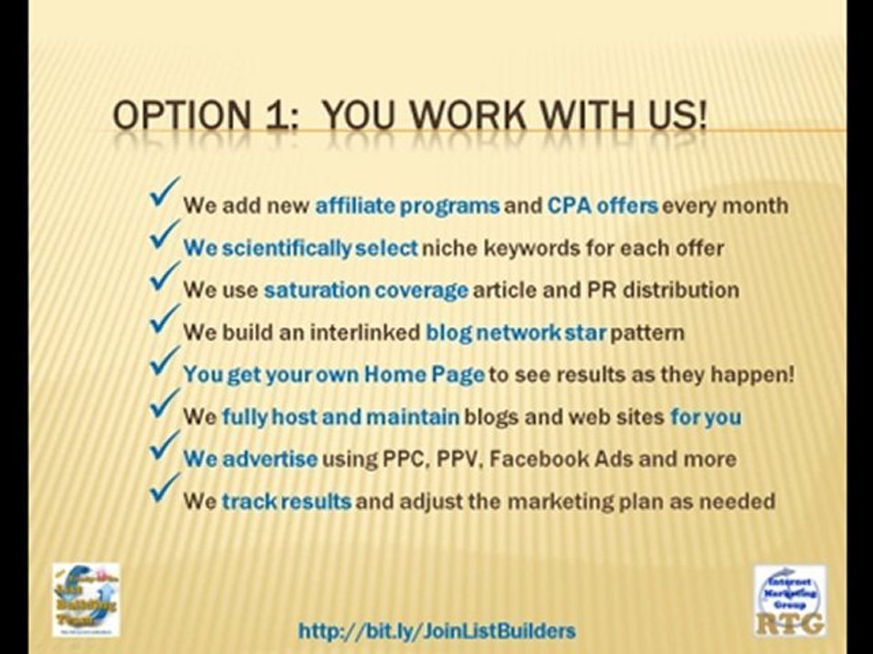 Email List Building Team System