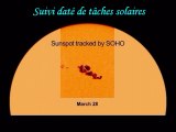 Animation tâches solaires Galilée Soho