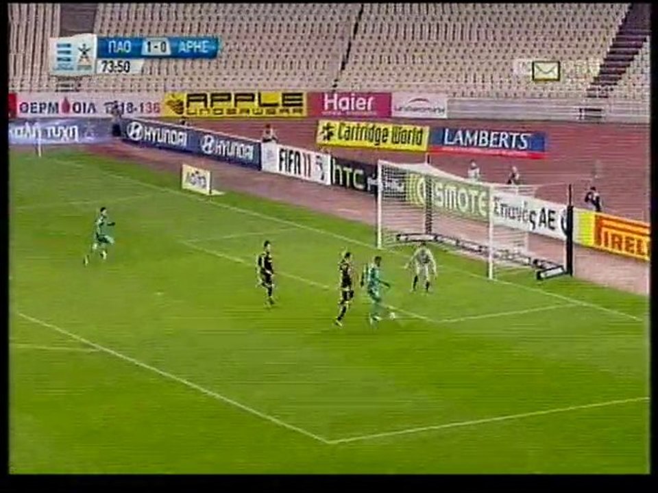 pao aris 1-0 tet a tet cisse
