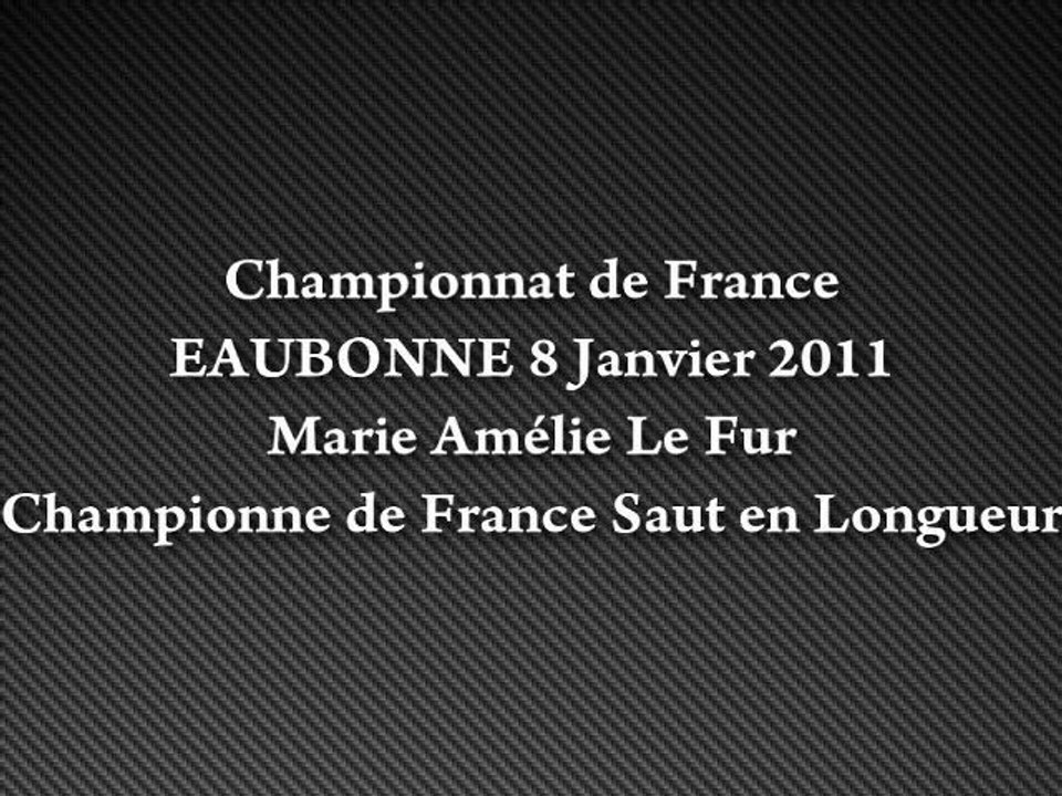 Marie amélie le fur au championnat de France à Eaubonne